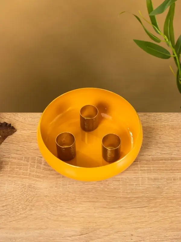 Подсвечник на 3 свечи на магнитах «Песок», 13×13×4 см Подсвечник на 3 свечи на магнитах «Песок», 13×13×4 см