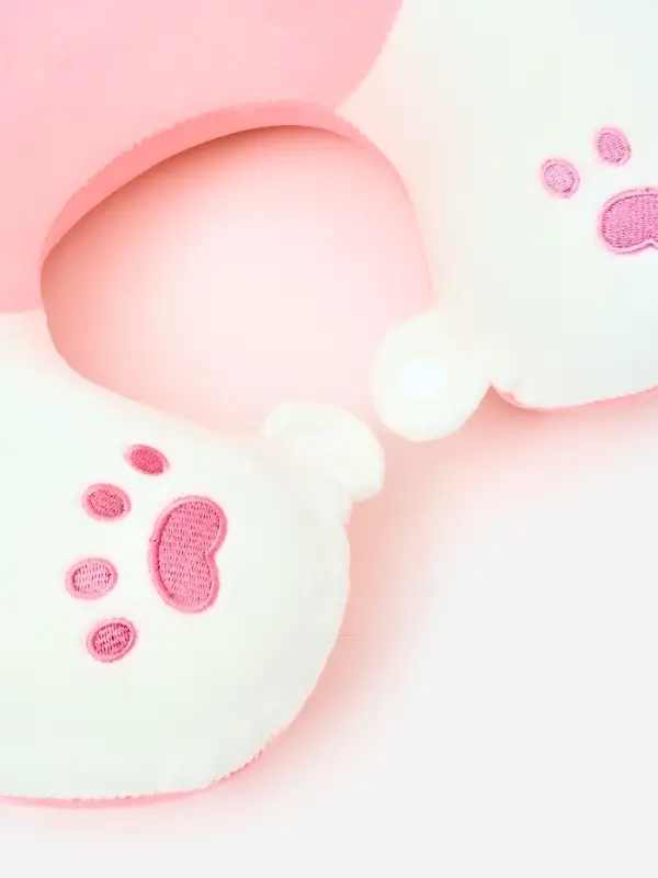 Мягкая игрушка - антистресс подголовник "Кошечка" 32 см