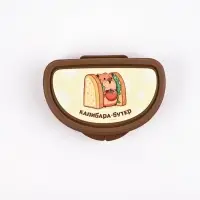 Бутербродница «Капибара», 14×10×4 см Бутербродница «Капибара», 14×10×4 см