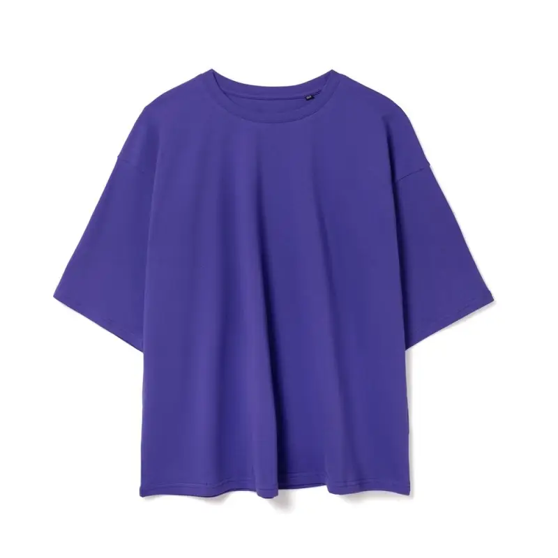 Футболка унисекс оверсайз Street Vibes, фиолетовая, размер XS/S Футболка унисекс оверсайз Street Vibes, фиолетовая, размер XS/S