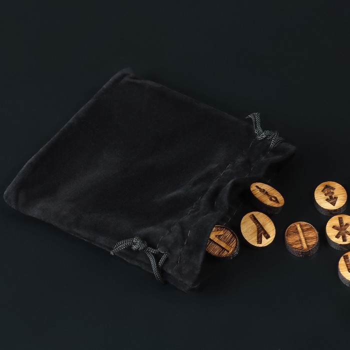 Руны для гадания Руны для гадания "Исландские", 24шт, бук