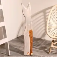 Сувенир дерево "Кошка в ошейнике с сердечком" 80 см