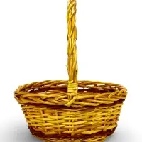 Набор корзин 3 шт ИВА 43x38x15 37х29x13 31х24x12 см ПЛЕТ ручка h=20/18/16 см