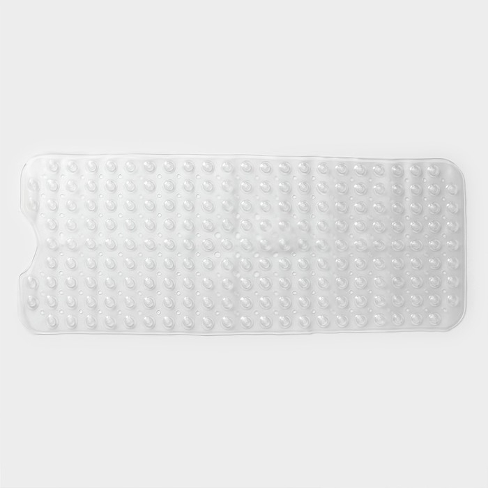 Коврик для ванны 39х99 см, прозрачный Коврик для ванны 39х99 см, прозрачный