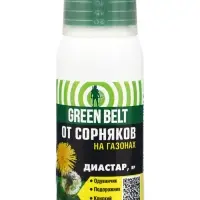 Средство от сорняков на газонах от одуванчика &laquo;Диастар&raquo;, &laquo;Грин Бэлт&raquo;, 100 мл