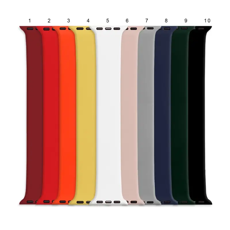 Монобраслет для APL Watch силиконовый 38/40/41mm (147mm)