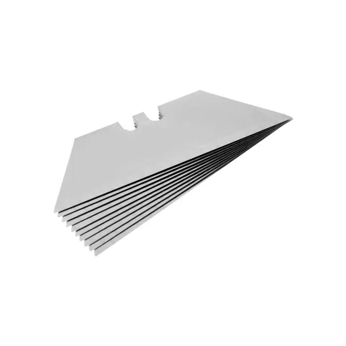 Лезвия для ножей ТУНДРА, трапециевидные, 19 мм, 10 шт. Лезвия для ножей ТУНДРА, трапециевидные, 19 мм, 10 шт.