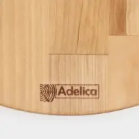 Менажница Adelica &laquo;Фортуна&raquo;, 6 секций, на ножках с соусницей, d=30 см, 70 мл, дерево берёза