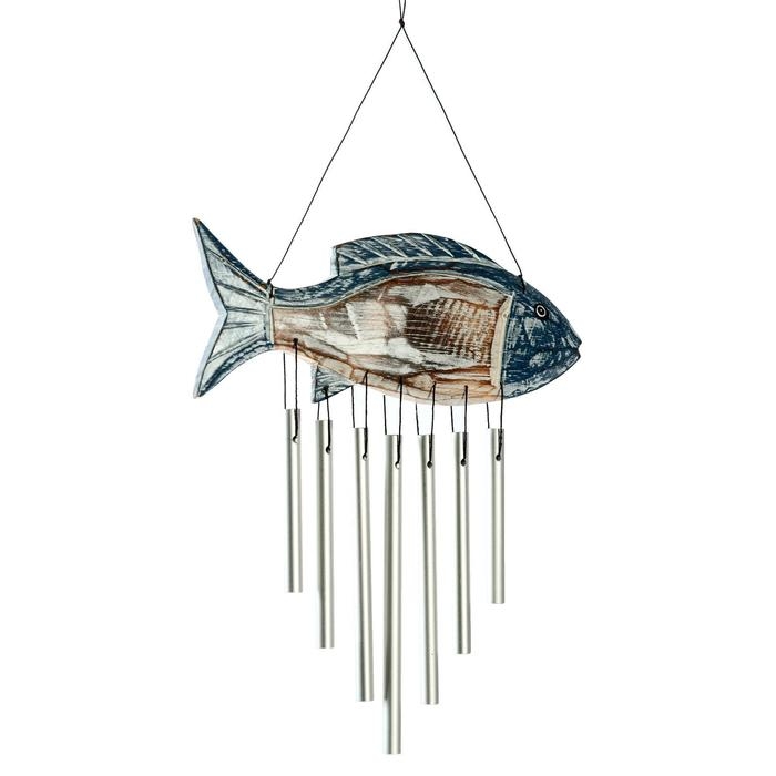 Музыка ветра Музыка ветра "Рыбка" алюминий 20х2х40 см