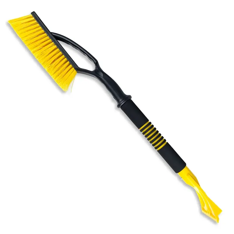 Щётка-скребок AVS WB-6325 (66 cм), мягкая ручка, распушенная щетина.