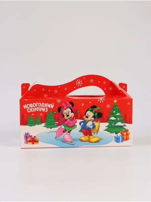 Коробка складная «Уютный Новый год», Микки Маус, 23 х 9 х 22,5 см Коробка складная «Уютный Новый год», Микки Маус, 23 х 9 х 22,5 см