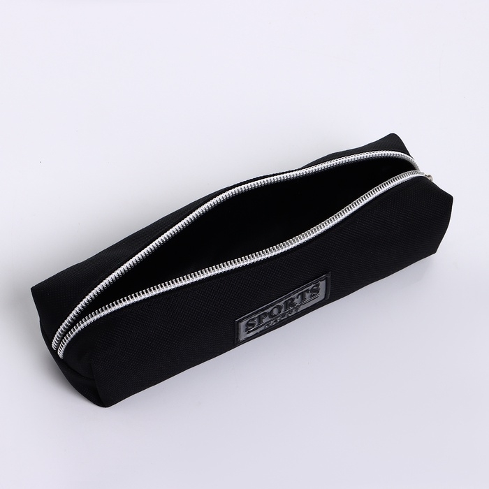 Косметичка-пенал на молнии, цвет чёрный Косметичка-пенал на молнии, цвет чёрный