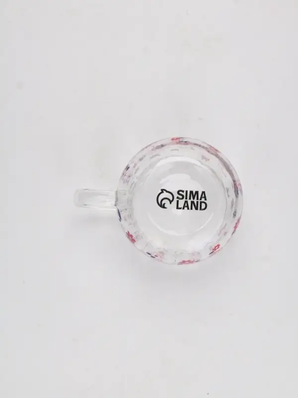 Кружка стеклянная «Цветы», 350 мл Кружка стеклянная «Цветы», 350 мл