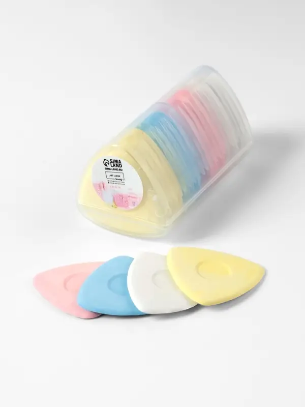 Мел портновский, 20 шт., разноцветный