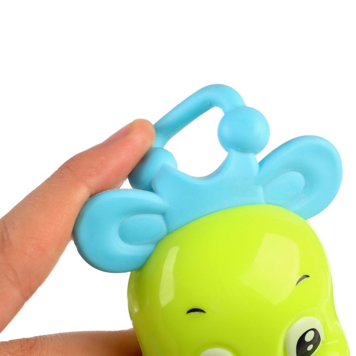 Погремушка - пищалка «Дракоша», с эластичными элементами, цвет МИКС, Крошка Я Погремушка - пищалка «Дракоша», с эластичными элементами, цвет МИКС, Крошка Я