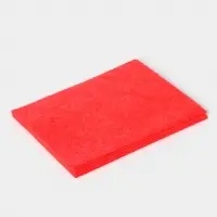 Салфетки вискозные универсальные Доляна, 3 шт, 30×38 см, красные