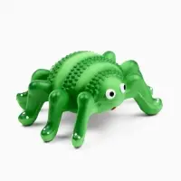 Игрушка пищащая для собак из латекса "Паук", 12х8 см