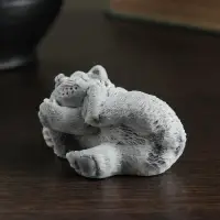 Фигурка &laquo;Медвежонок с рыбой&raquo;, 6.5 см, МИКС