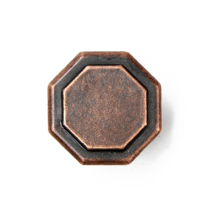 Ручка кнопка ТУНДРА LIGHT РК034AC, цвет медь, 8 шт TMP Ручка кнопка ТУНДРА LIGHT РК034AC, цвет медь, 8 шт TMP