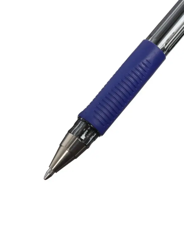 Набор шариковых ручек Pilot BPS-GP, 4 штуки, синий стержень, на масляной основе, узел 1.0 мм, резиновый упор