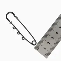 Булавка для подвесок (набор 3 шт.) L=6.5 см, чёрная