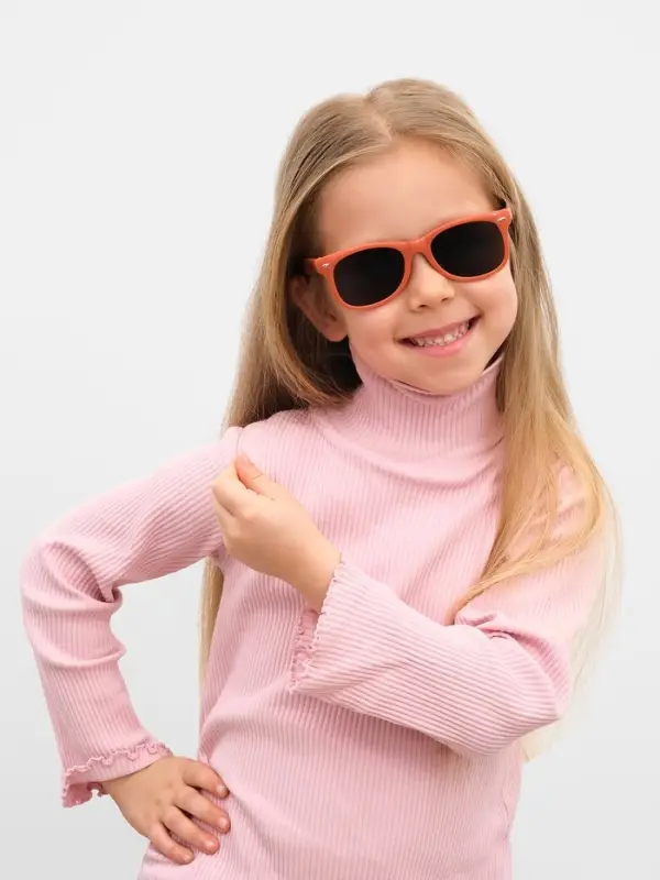 Очки солнцезащитные детские, uv 400, ширина 12.5 см, дужка 12.5 см, линза 4.5&times;3.5 см