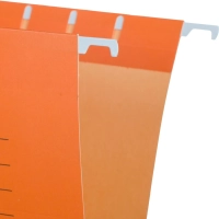 Папка подвесная Attache Foolscap, картон оранжевый, до 200л., 5шт/уп