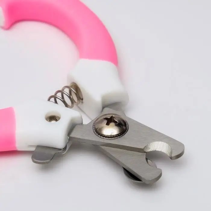 Набор для когтей Набор для когтей "Гармония": когтерез (отверстие 8 мм) и пилка для когтей, розовый