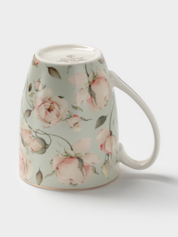 Кружка 350 мл WY "Pink O'hara", зелёный