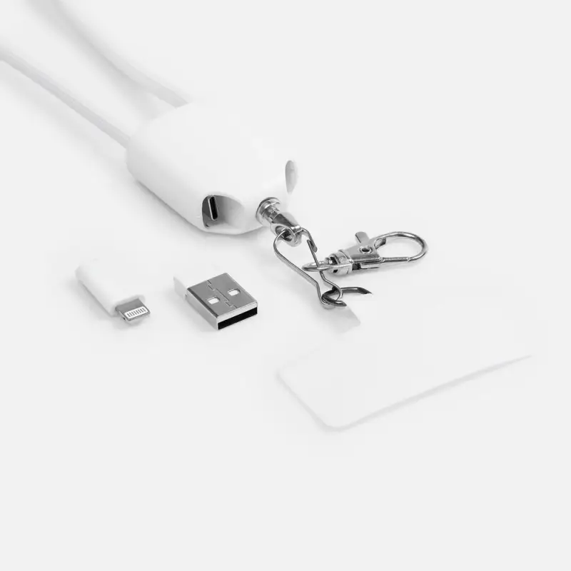 Кабель-ланьярд energyFlex Pro, белый Кабель-ланьярд energyFlex Pro, белый