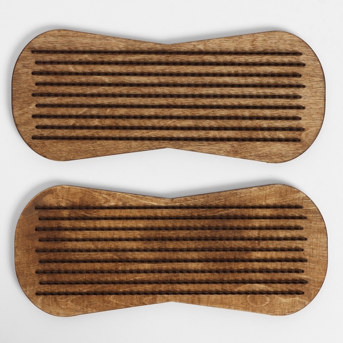 Садху, доска с гвоздями из дерева, для йоги, 2 шт Садху, доска с гвоздями из дерева, для йоги, 2 шт