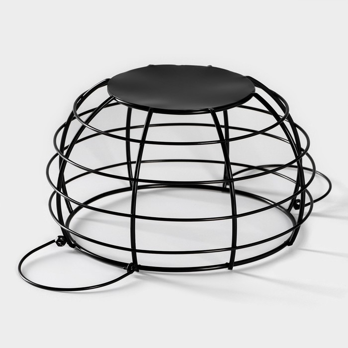 Ёмкость керамическая для хранения Доляна &laquo;Курочка&raquo;, 22&times;20,5 см, цвет белый