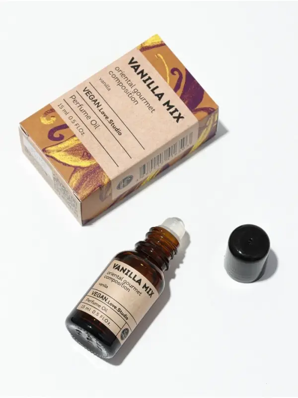 Парфюмерное масло женское VEGAN.Love.Studio Vanilla Mix, 15 мл