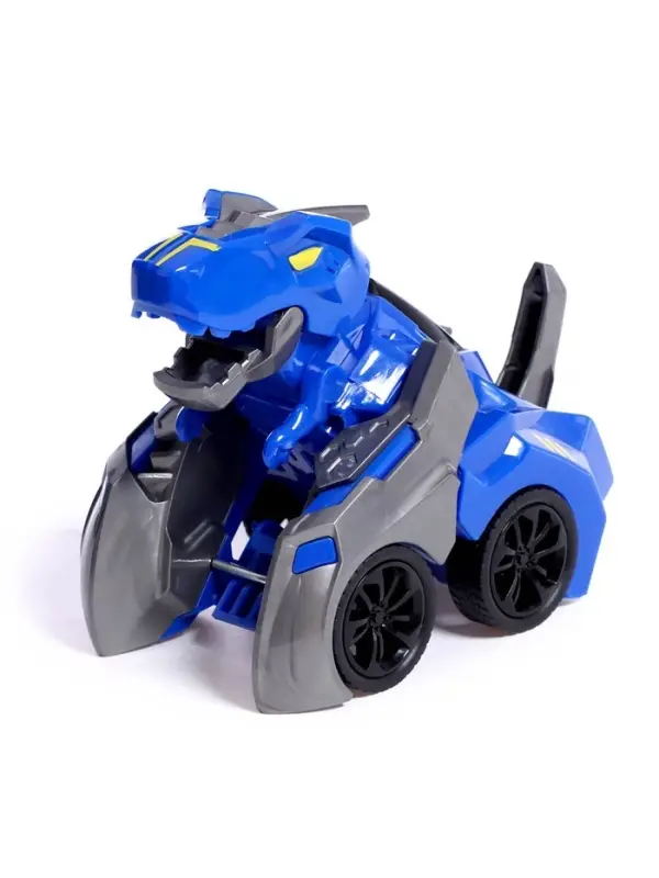 Робот &laquo;Раптор&raquo;, инерционный, трансформируется, цвет синий