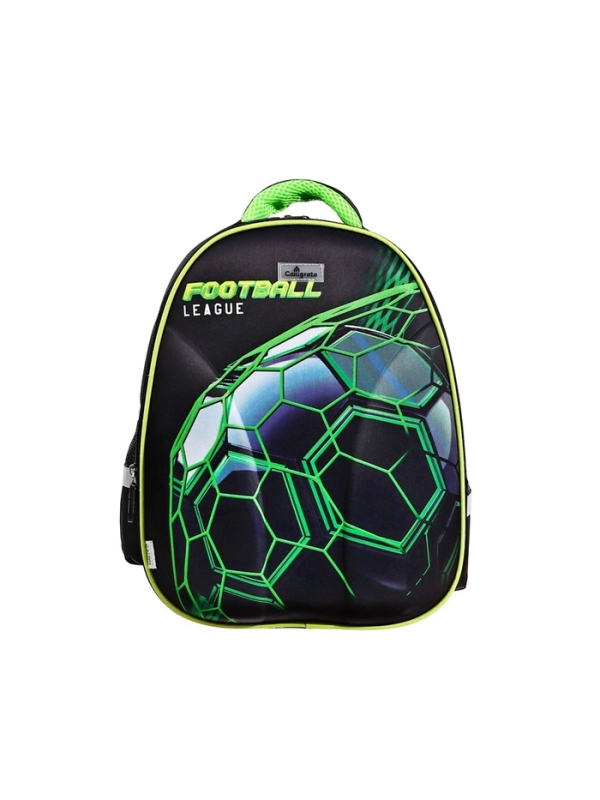 Рюкзак каркасный школьный, 39 х 30 х 14 см, Calligrata  Рюкзак каркасный школьный, 39 х 30 х 14 см, Calligrata "Футбольный мяч"