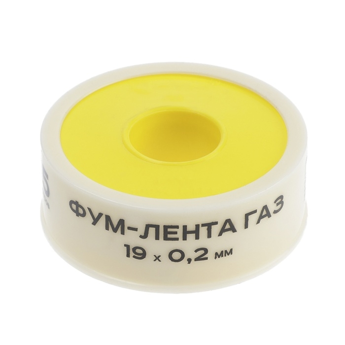 ФУМ-лента  ФУМ-лента "СТМ" ГАЗ, для газа, 19 х 0.2 мм, длина 15 м