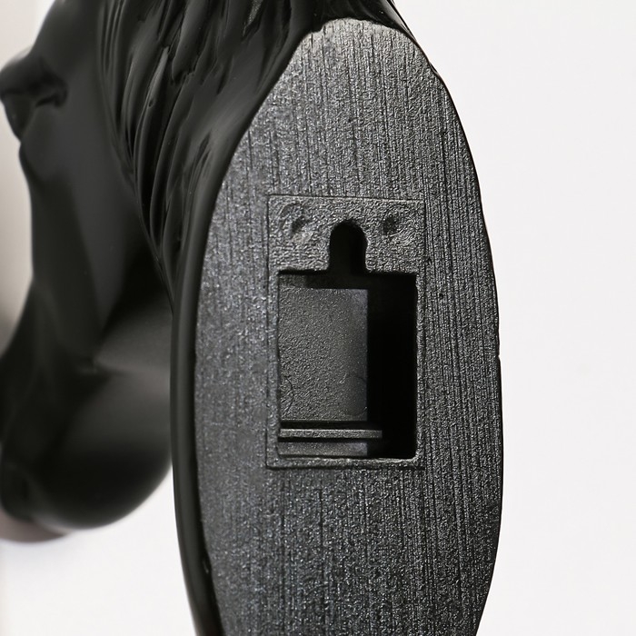 Декор настенный-вешалка Декор настенный-вешалка "Конь"12 x 3.8 см, чёрный