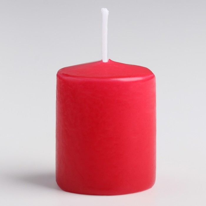 Свеча - цилиндр ароматическая Свеча - цилиндр ароматическая "Гранат" 4х6 см