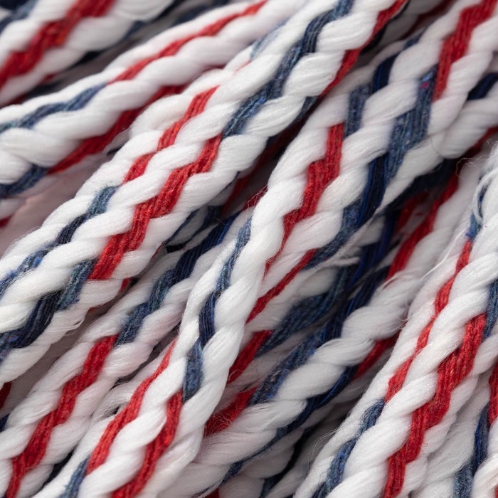 Насадка для швабры верёвочная Доляна, микрофибра, 30×7×6,5 см, цвет МИКС Насадка для швабры верёвочная Доляна, микрофибра, 30×7×6,5 см, цвет МИКС