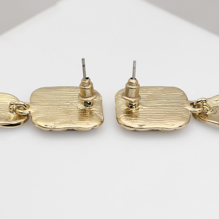 Серьги ассорти «Геометрия» соединение фигур, цвет золото Серьги ассорти «Геометрия» соединение фигур, цвет золото