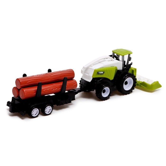 Комбайн инерционный «Фермер», с прицепом Комбайн инерционный «Фермер», с прицепом