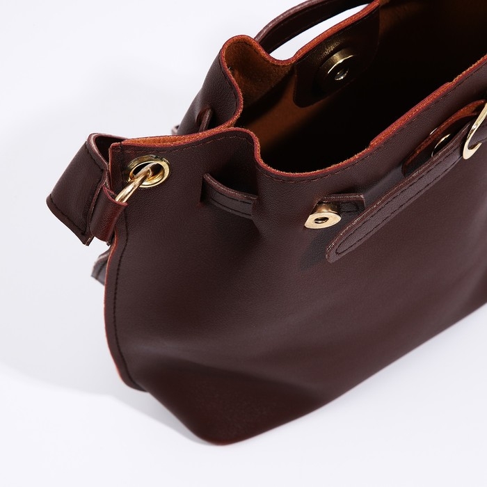 Сумка-мешок на магните, цвет коричневый Сумка-мешок на магните, цвет коричневый