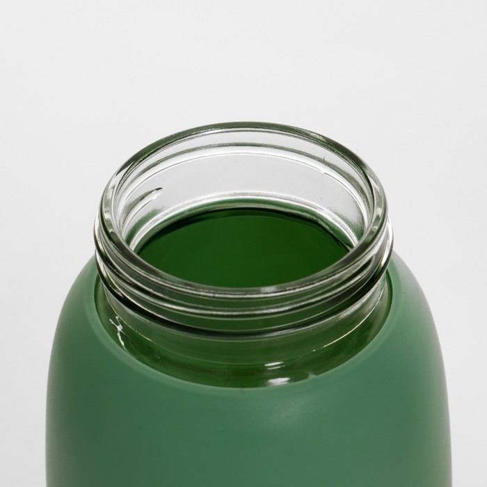 Бутылка для воды детская, 350 мл,  Бутылка для воды детская, 350 мл, "Динозавр", стеклянная