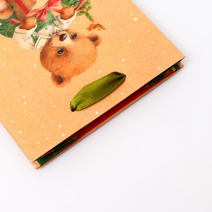 Пакет подарочный "Ми-ми-мишка", 18 х 22,3 х 10 см