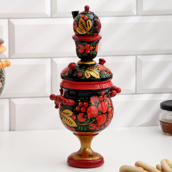 Сувенир «Самовар», хохлома Сувенир «Самовар», хохлома