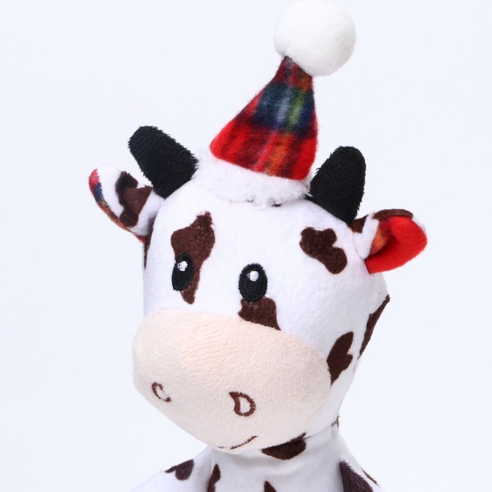 Игрушка мягкая для собак  Игрушка мягкая для собак "Корова" с пищалкой, 35 х 17 см
