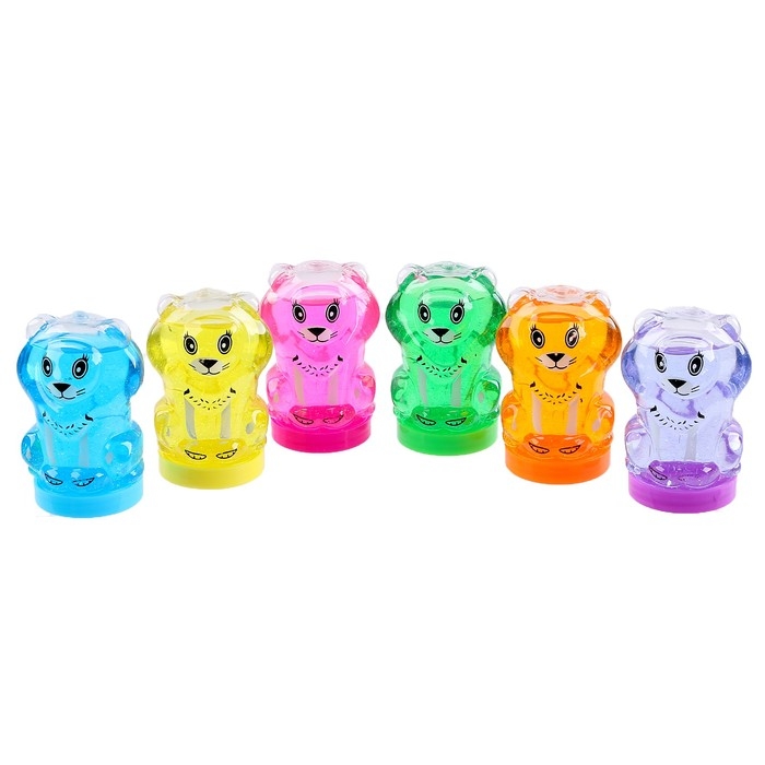 Лизун - слайм «Лев», цвета МИКС Лизун - слайм «Лев», цвета МИКС