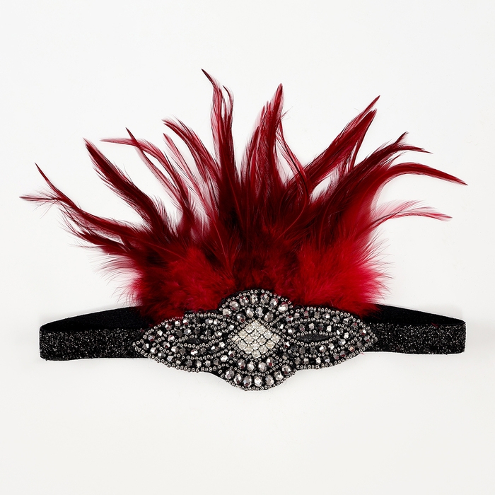 Повязка на голову карнавальная «Роскошная» Повязка на голову карнавальная «Роскошная»