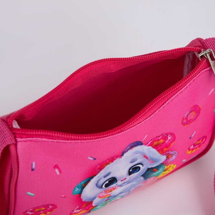 Сумка детская, текстильная, «Зайка и пончики» 4 см х 17 см х 13 см Сумка детская, текстильная, «Зайка и пончики» 4 см х 17 см х 13 см