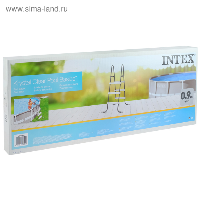 Лестница для бассейна, h=90 см, 28064 INTEX Лестница для бассейна, h=90 см, 28064 INTEX